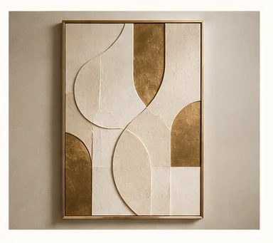 Abstracción con latón
